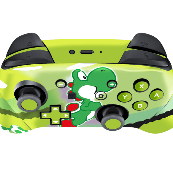 Yoshi Skin Nintendo Switch Pro Controller Xonebrand