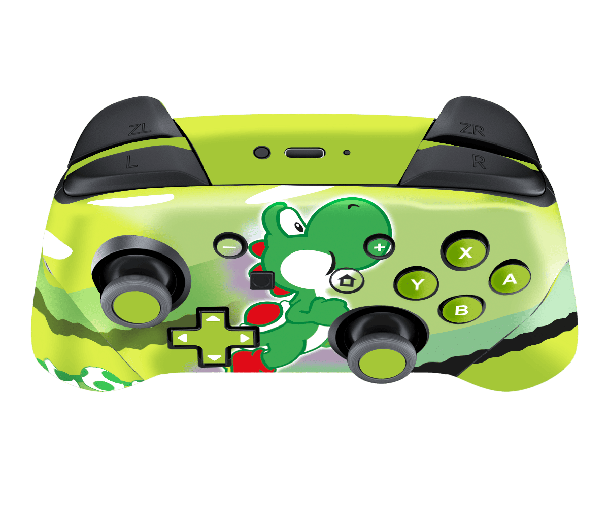 Yoshi Skin Nintendo Switch Pro Controller Xonebrand