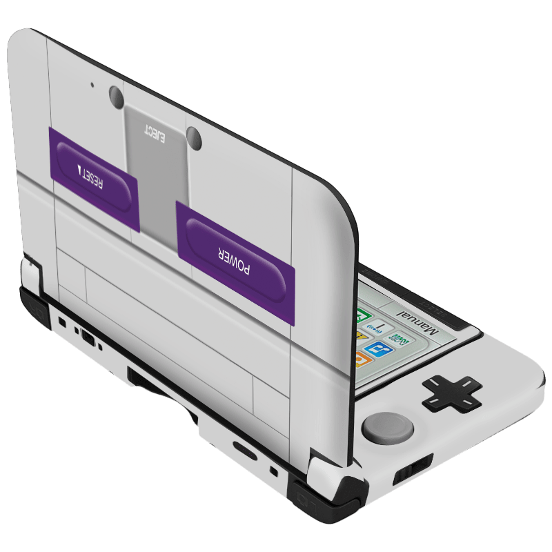 SNES Skin Nintendo 3Ds XL (2012)