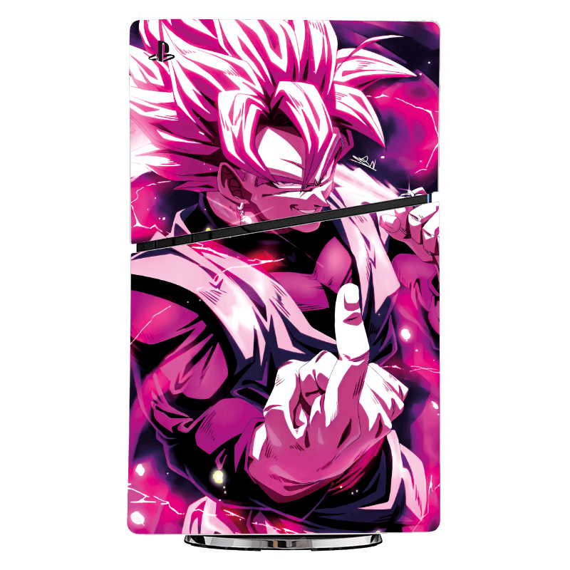 Dragon Ball Goku Black Skin Playstation 5 Slim Xonebrand