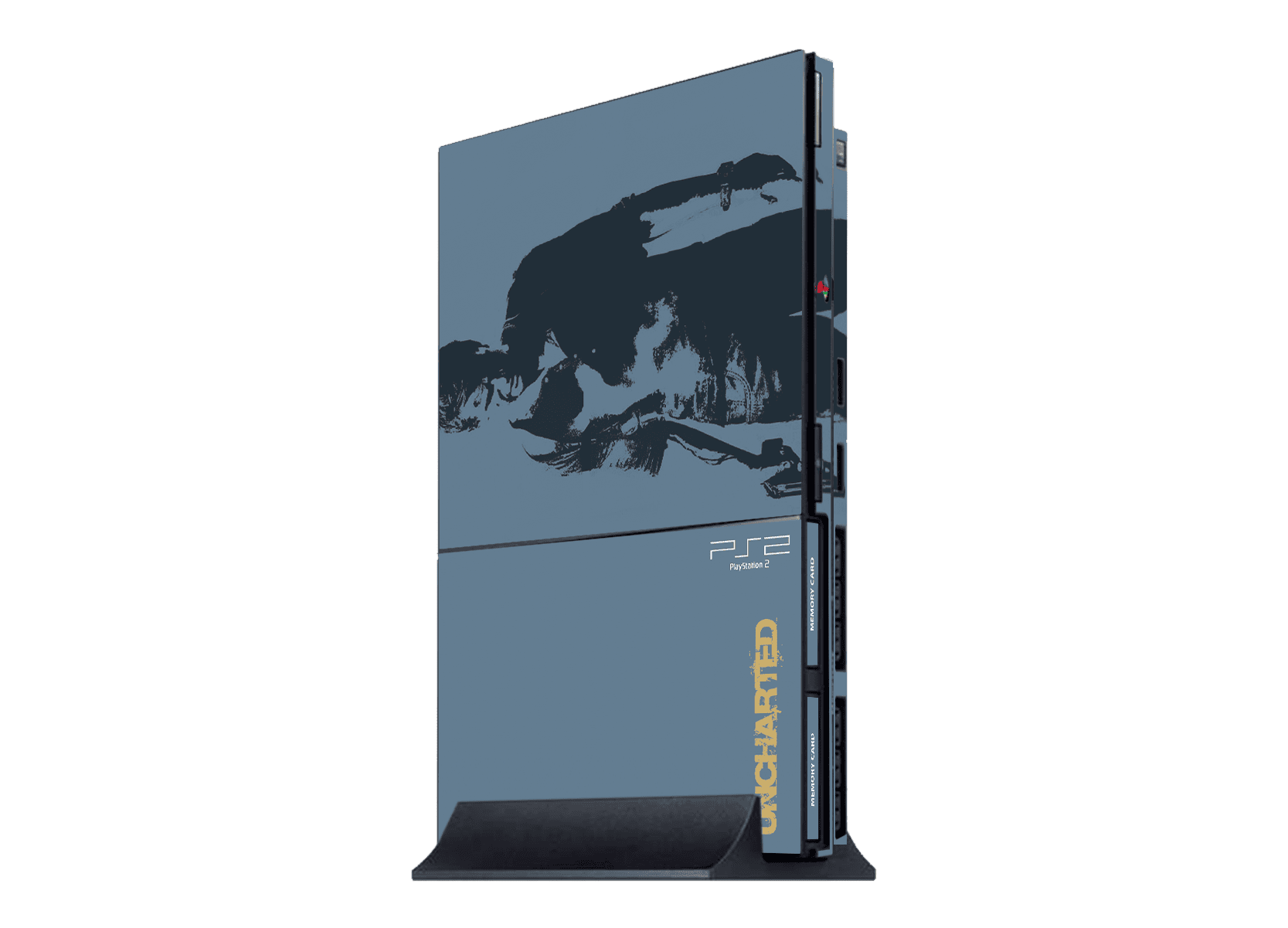 Uncharted Skin Playstation 2 Slim