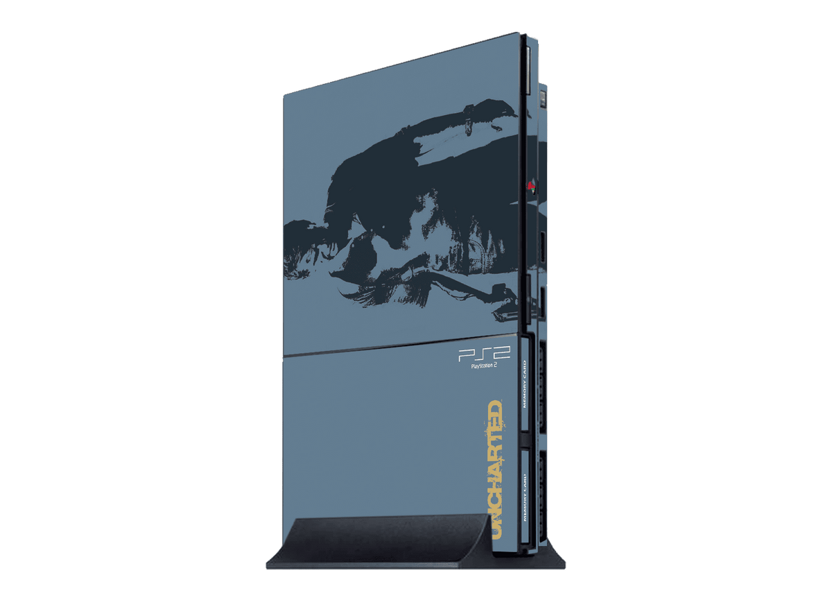 Uncharted Skin Playstation 2 Slim Xonebrand