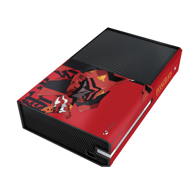 Evangelion eva 02 Skin Xbox One Fat Xonebrand