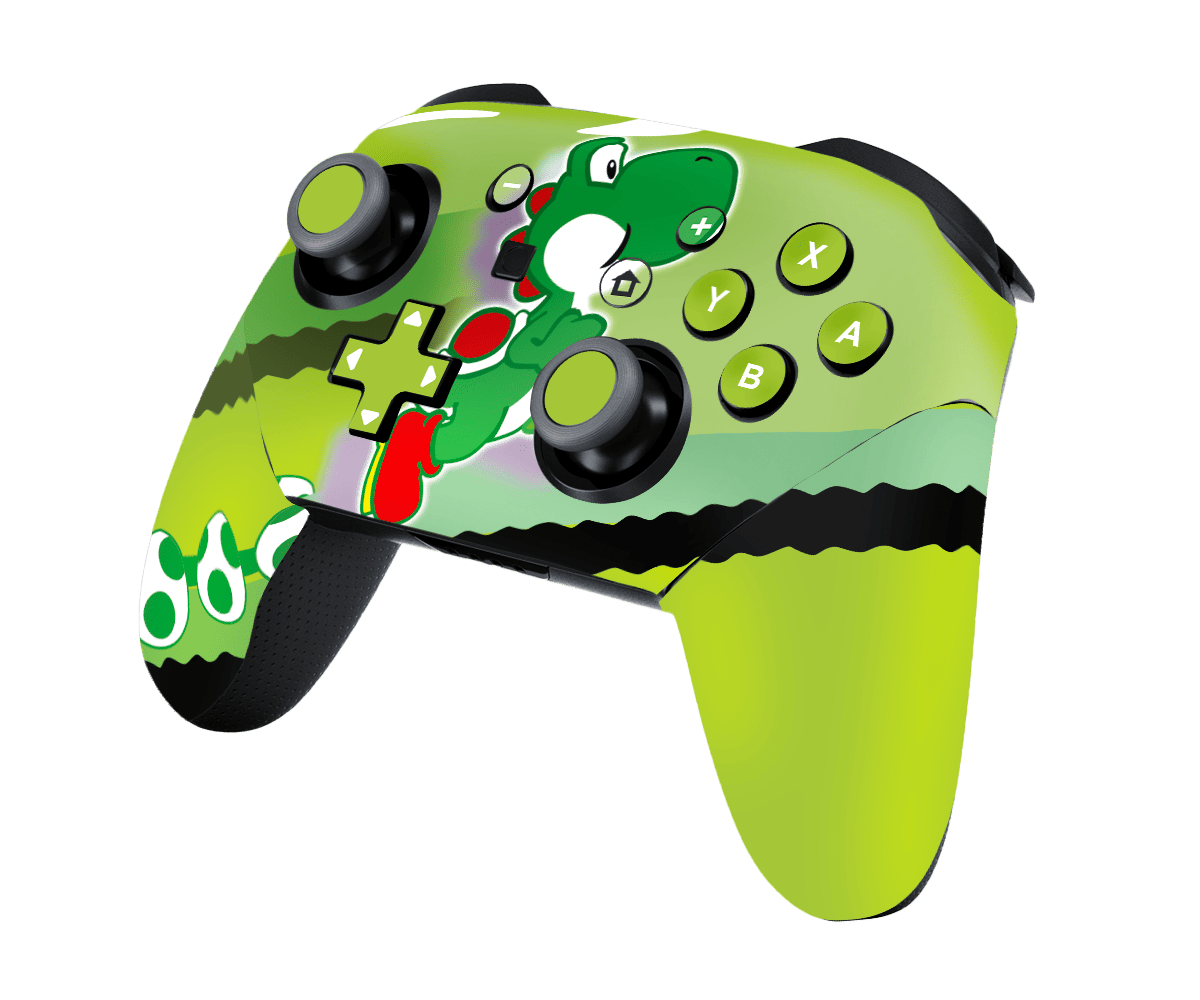 Yoshi Skin Nintendo Switch Pro Controller Xonebrand