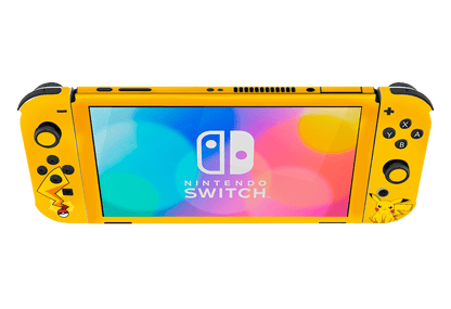 Pokémon Pikachu Nintendo Switch Oled (2021) Skin