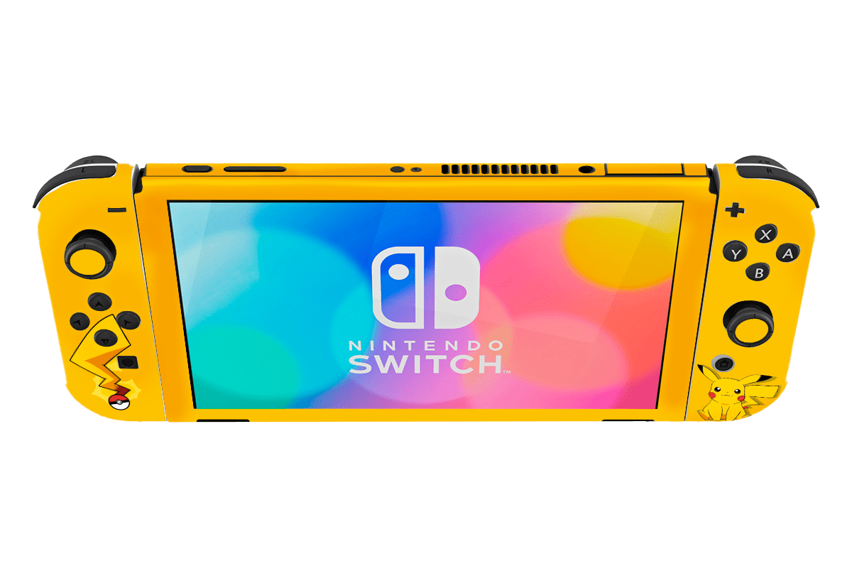 Pokemon Pikachu Skin Nintendo Switch OLED (2021) Xonebrand