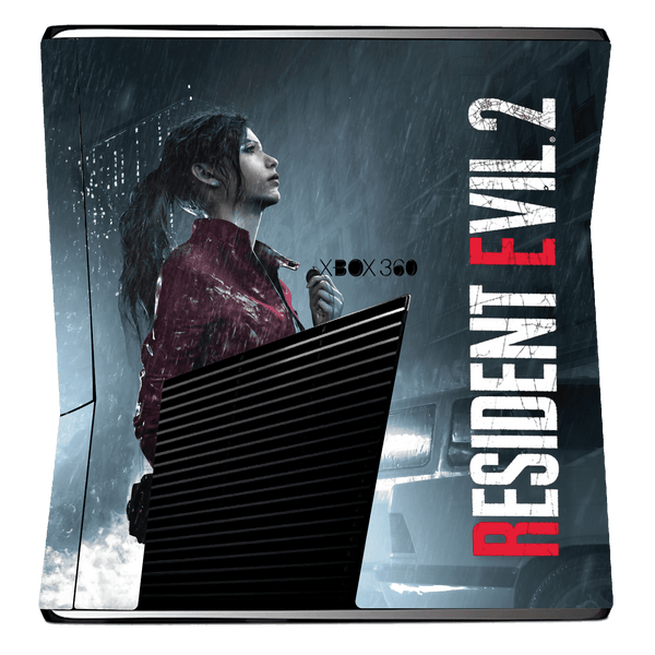 Resident Evil 2 Skin Xbox 360 Slim