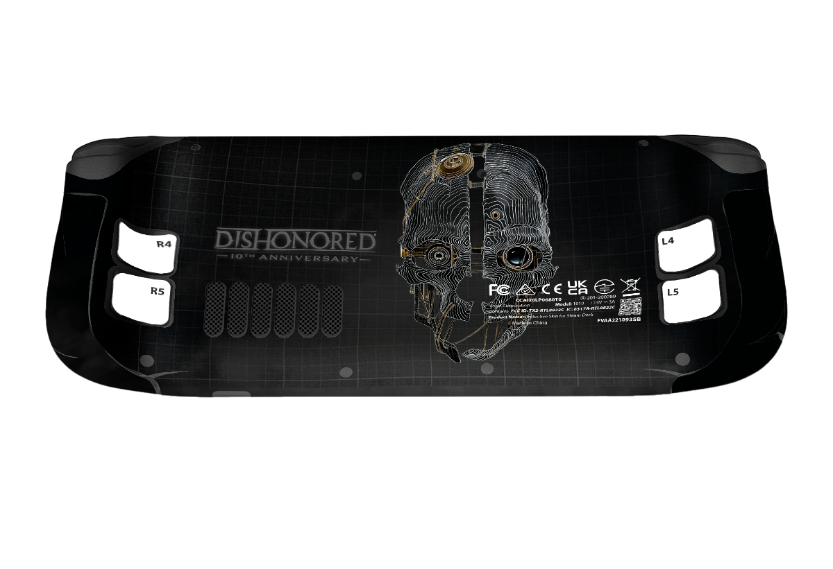 Dishonred Steam Deck Skin Xonebrand