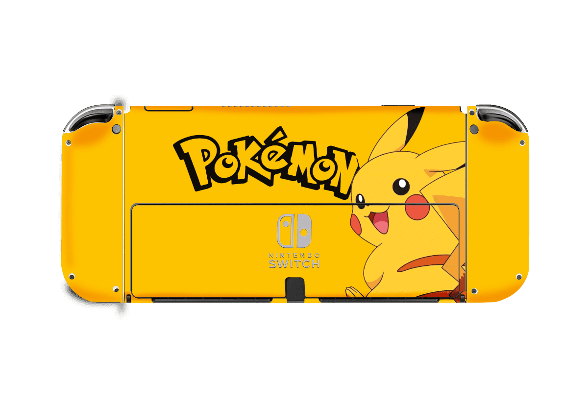 Pokémon Pikachu Nintendo Switch Oled (2021) Skin