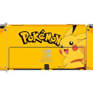 Pokémon Pikachu Nintendo Switch Oled (2021) Skin