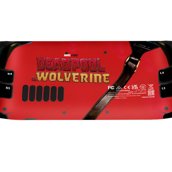 Deadpool vs Wolverine Steam Deck Skin Xonebrand