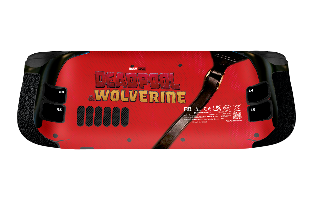 Deadpool vs Wolverine Steam Deck Skin Xonebrand