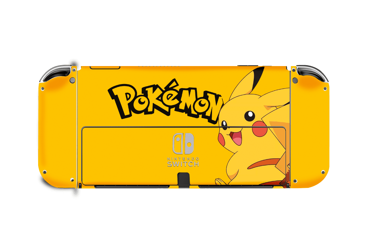 Pokemon Pikachu Skin Nintendo Switch OLED (2021)