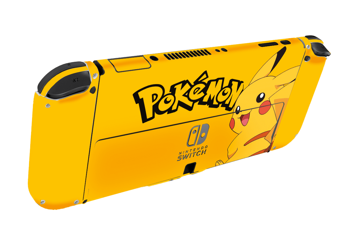 Pokémon Pikachu Nintendo Switch Oled (2021) Skin