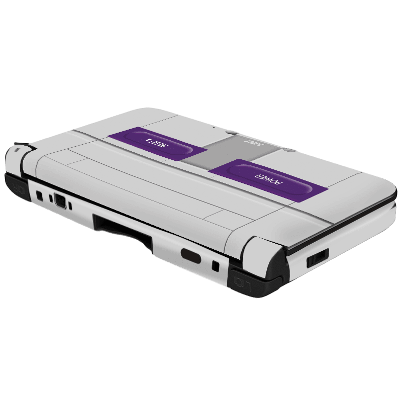 SNES Nintendo 3DS XL 2015 Skin