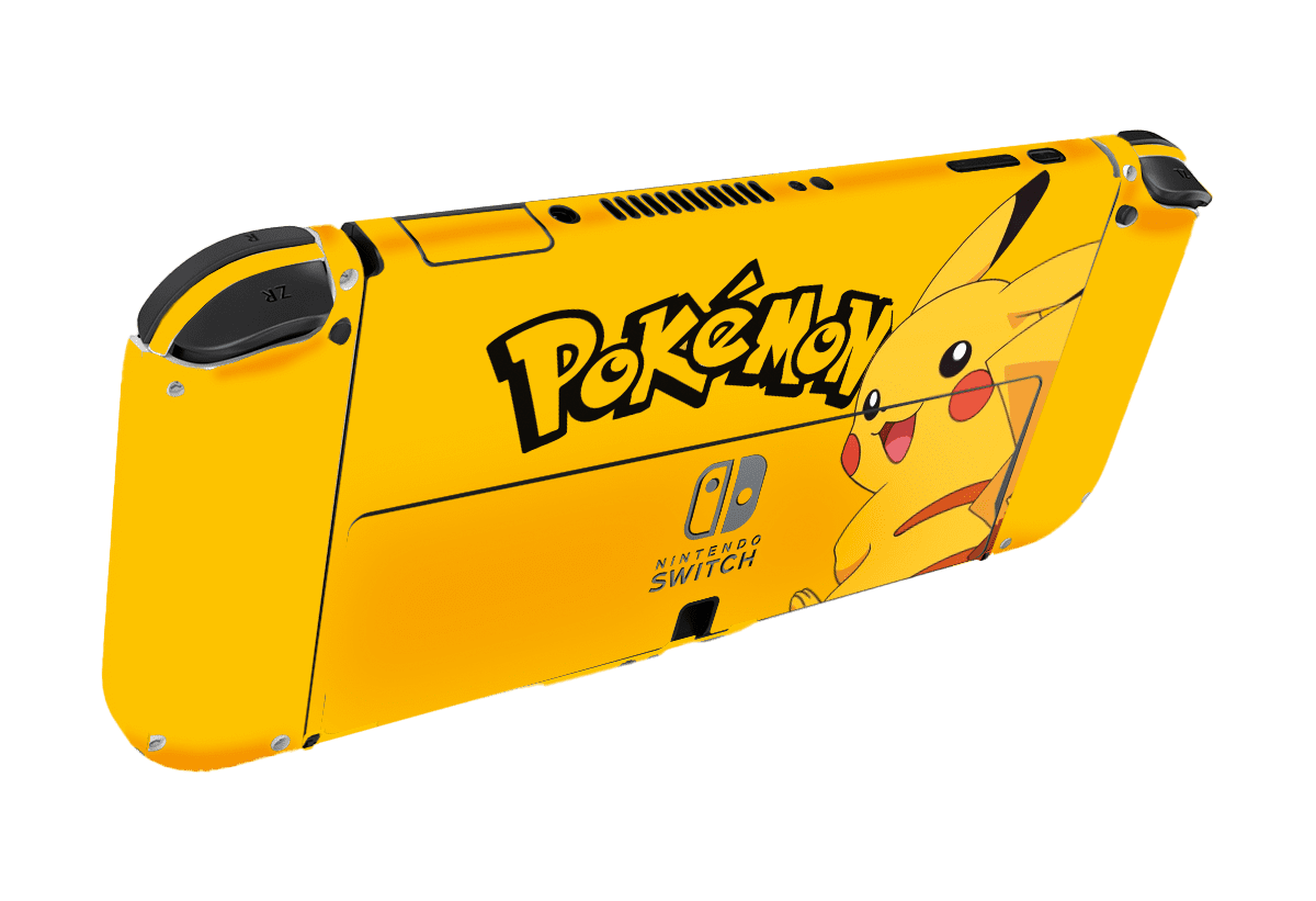 Pokemon Pikachu Skin Nintendo Switch OLED (2021)