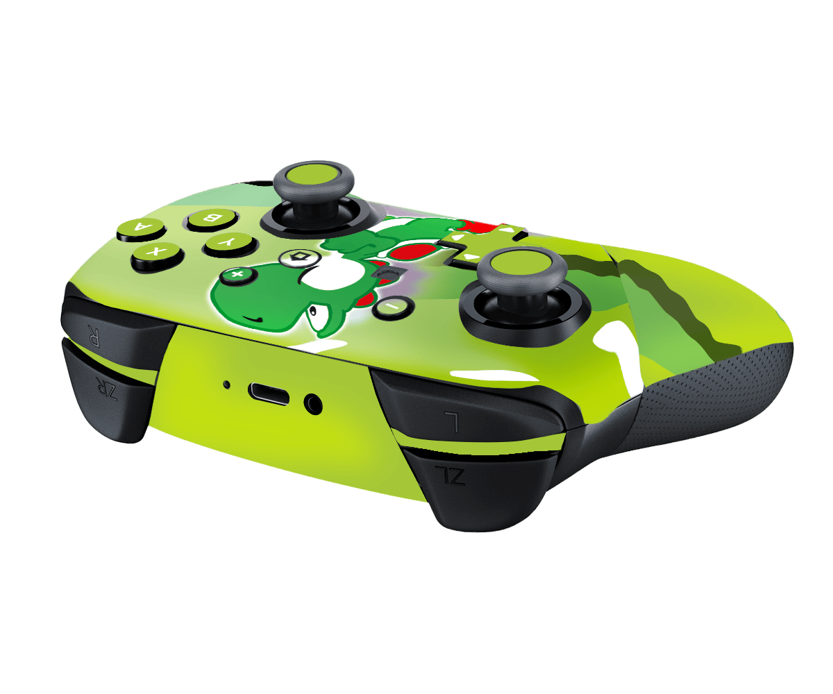 Yoshi Skin Nintendo Switch Pro Controller Xonebrand