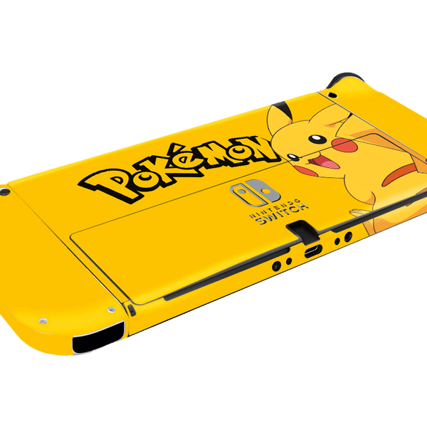 Pokemon Pikachu Skin Nintendo Switch OLED (2021)