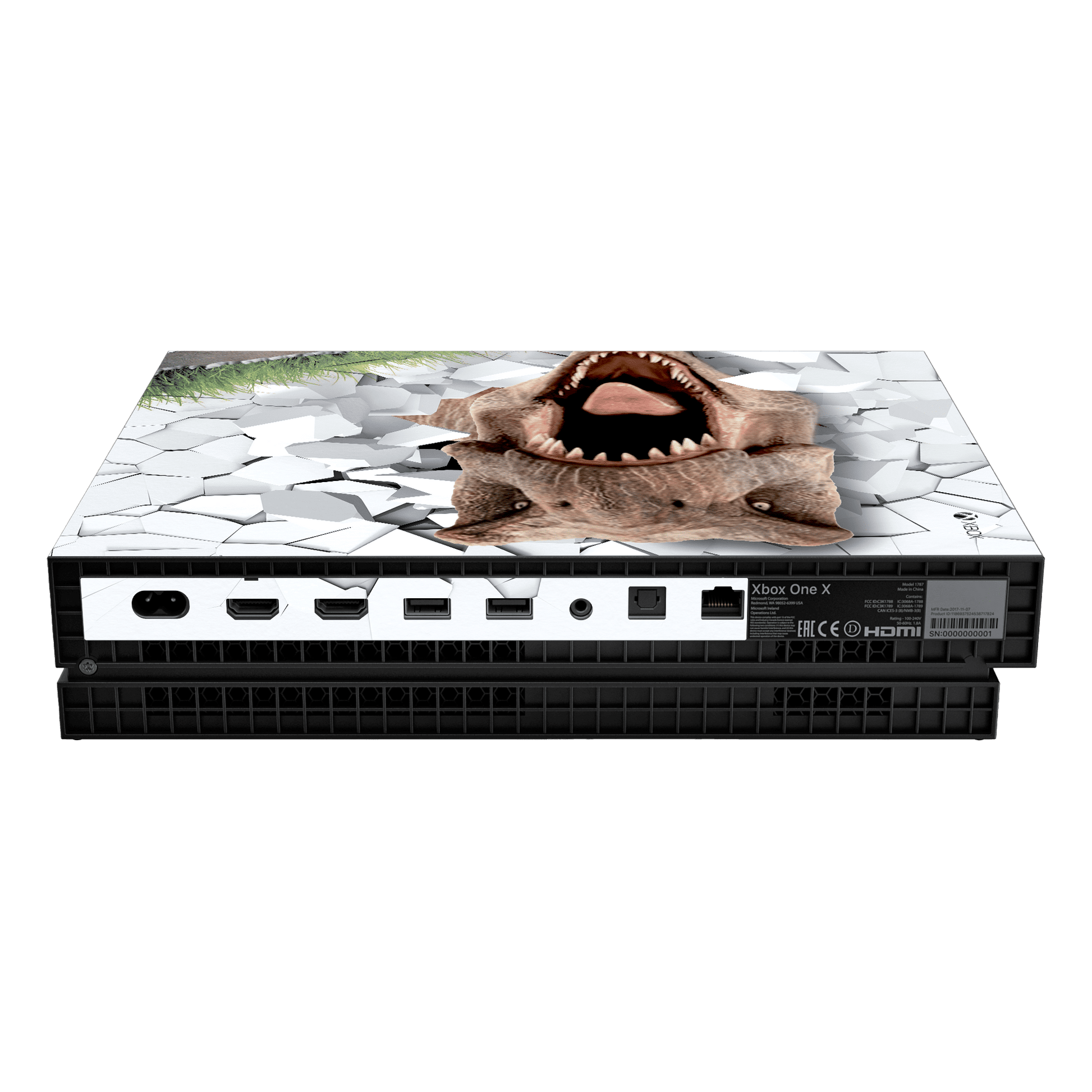 Dinosaurio T-Rex Skin Xbox One X