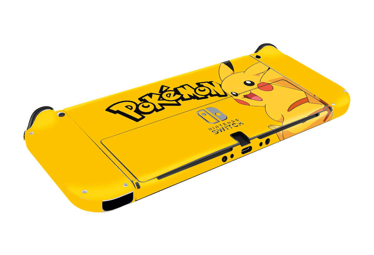 Pokémon Pikachu Nintendo Switch Oled (2021) Skin