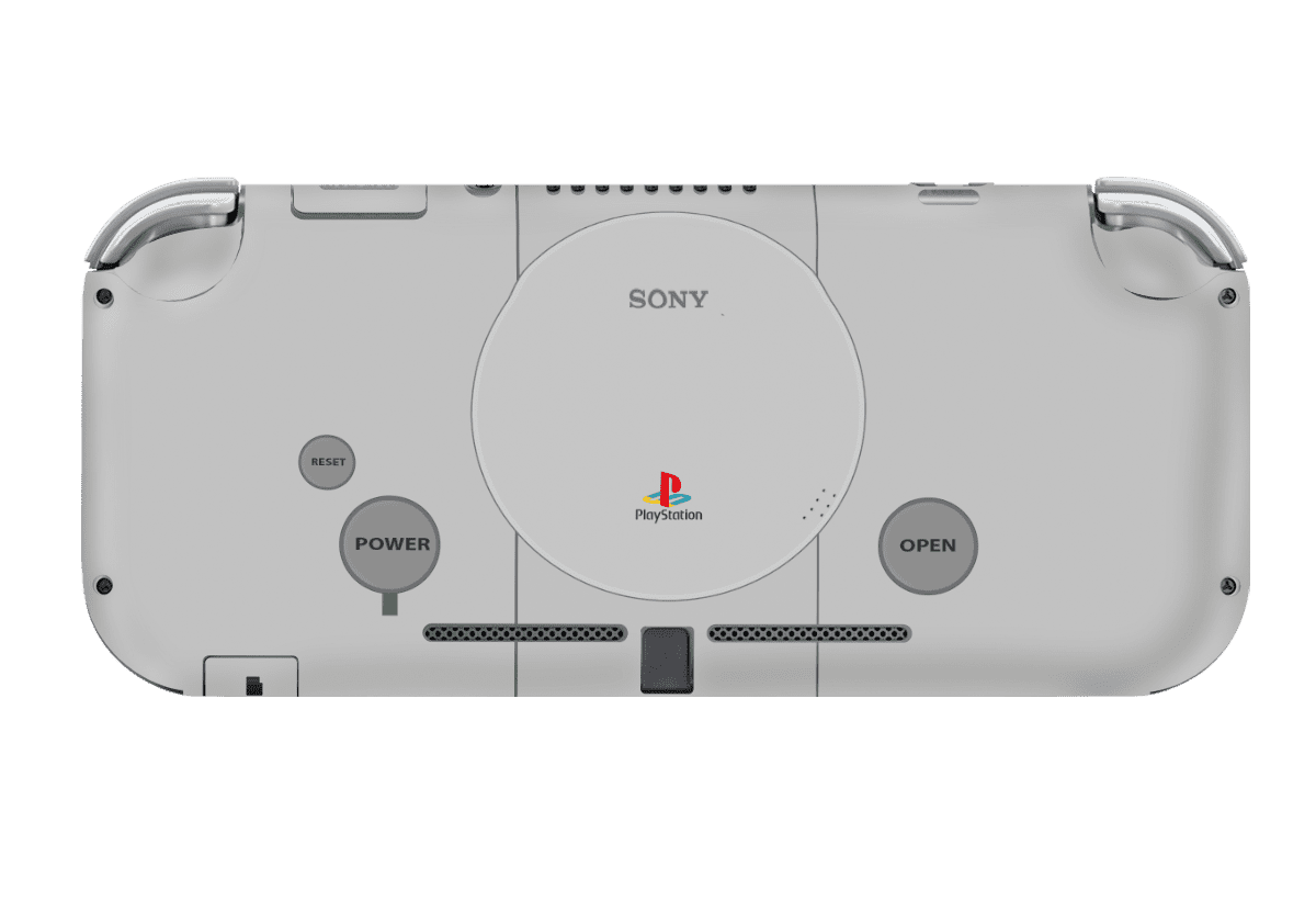 Modelo PS1 Skin Nintendo Switch Lite