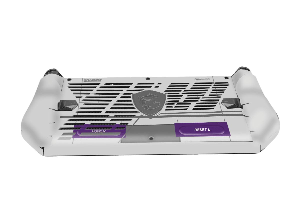 Skin para MSI Claw A1M edición SNES – Xonebrand