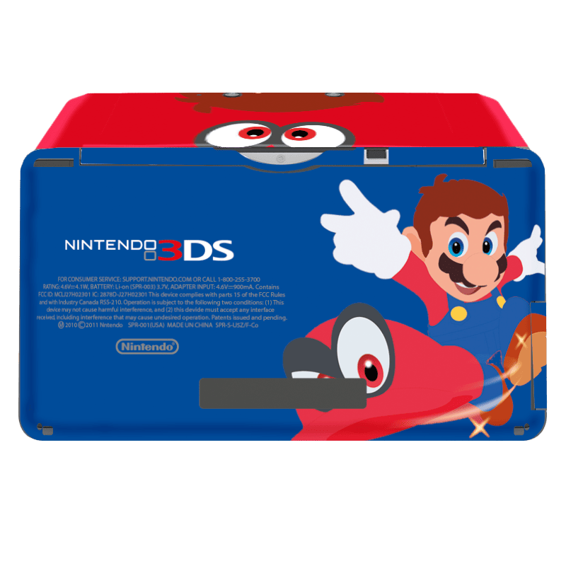 Super Mario Bros Nintendo 3DS Skin