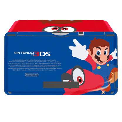 Super Mario Bros Nintendo 3DS Skin