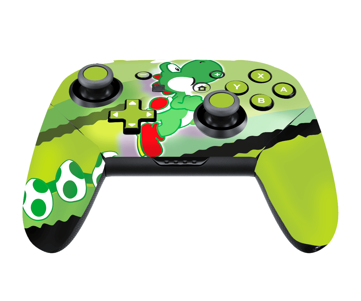 Yoshi Skin Nintendo Switch Pro Controller Xonebrand