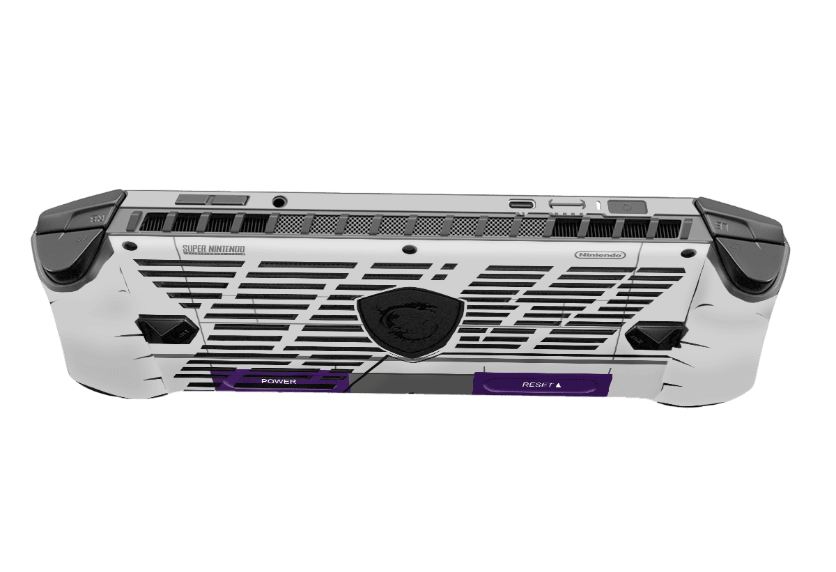 Skin para MSI Claw A1M edición SNES – Xonebrand