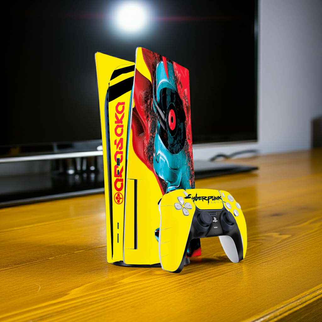 Cyberpunk 2077 Skin Playstation 5 Fat
