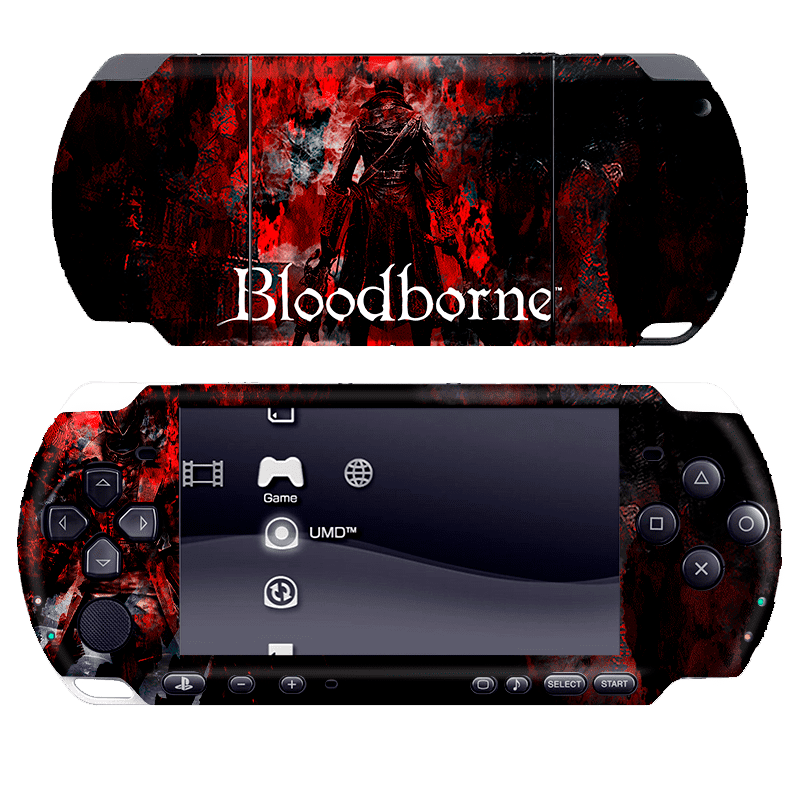 Bloodborne PSP portátil para juegos Bundle Skin