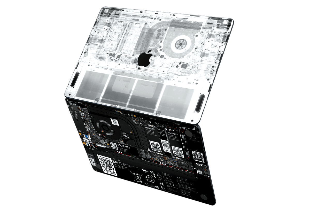 Teardown Skin Mackbook Air 13" Xonebrand