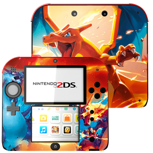 Pokemon Charizard Nintendo 2DS Skin