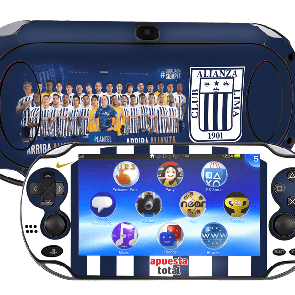 Alianza Lima Skin Playstation Portable PSVita Fat