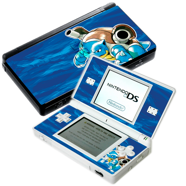 Pokemon Blastoise Skin Nintendo DS Lite