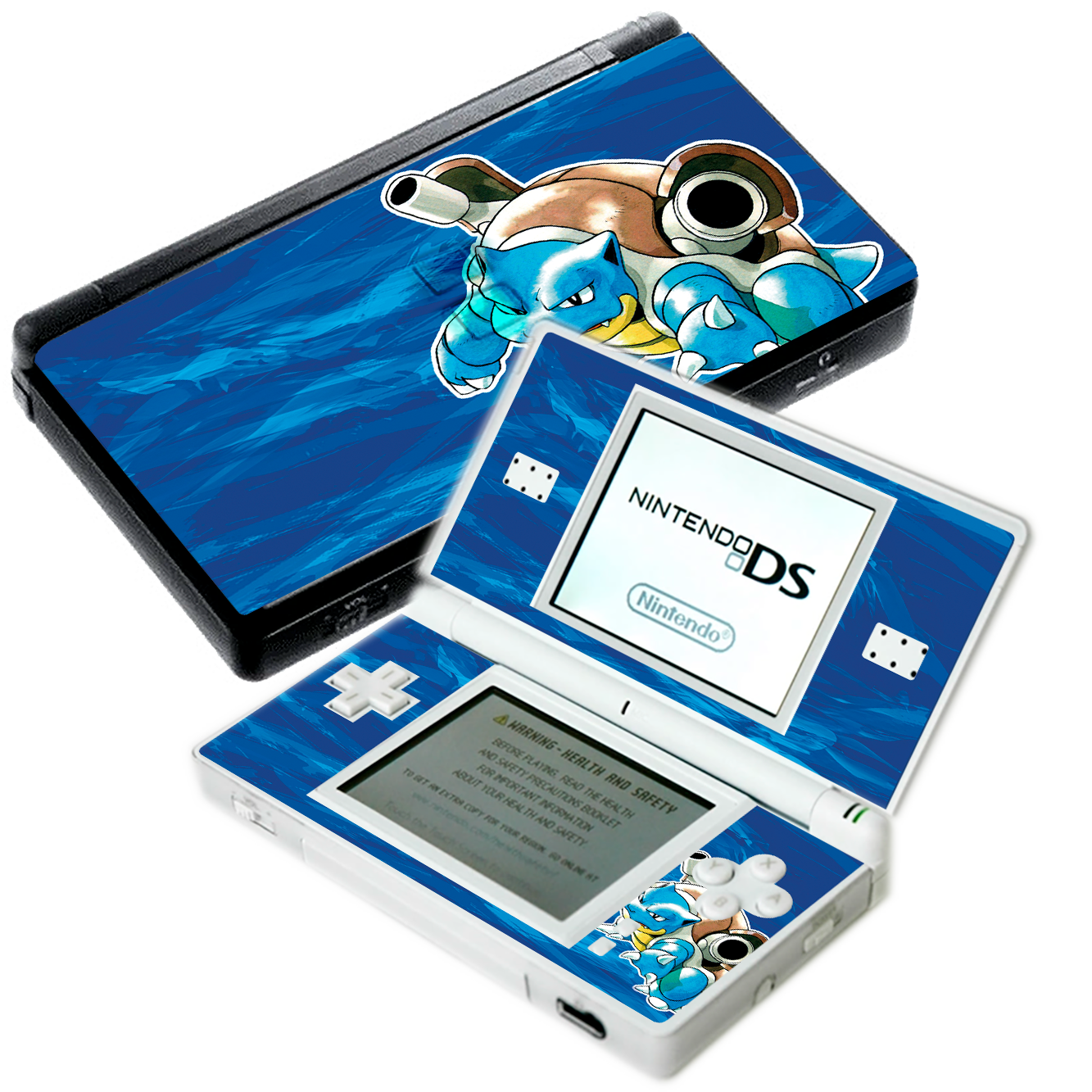 Pokemon Blastoise Skin Nintendo DS Lite