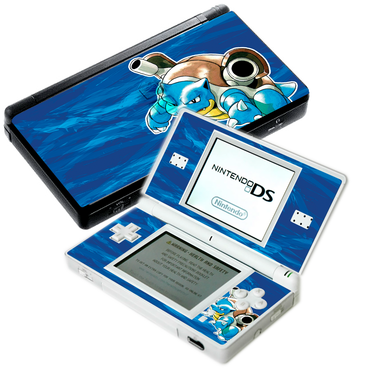 Pokemon Blastoise Skin Nintendo DS Lite Xonebrand