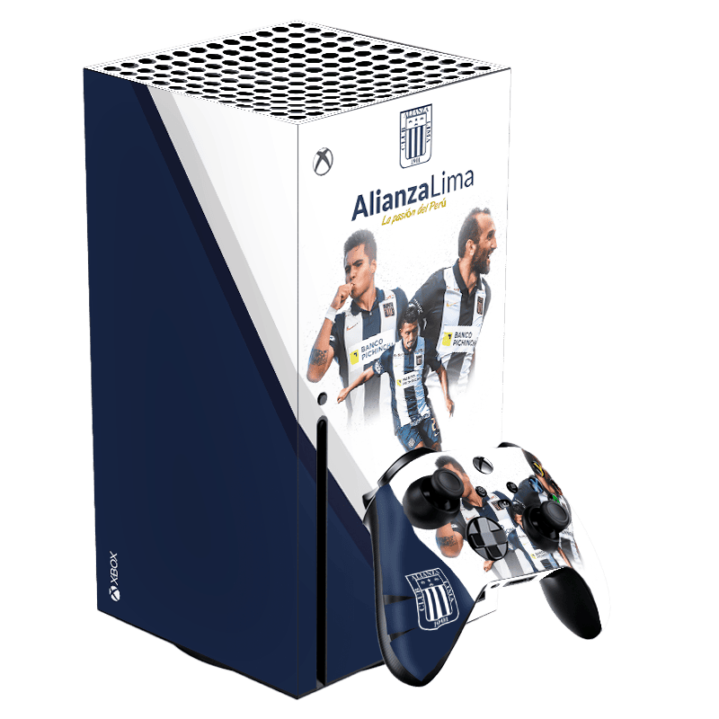 Alianza Lima Skin Xbox Series X Xonebrand