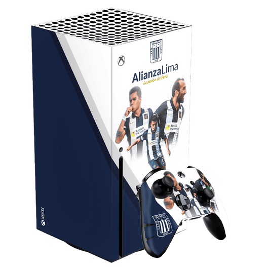 Alianza Lima Skin Xbox Series X Xonebrand