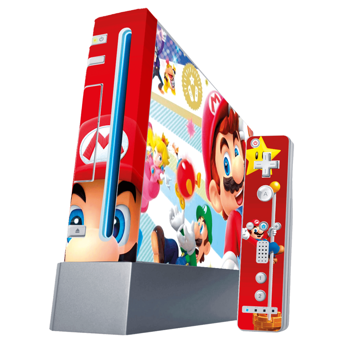 Super Mario Bros Nintendo Wii Skin