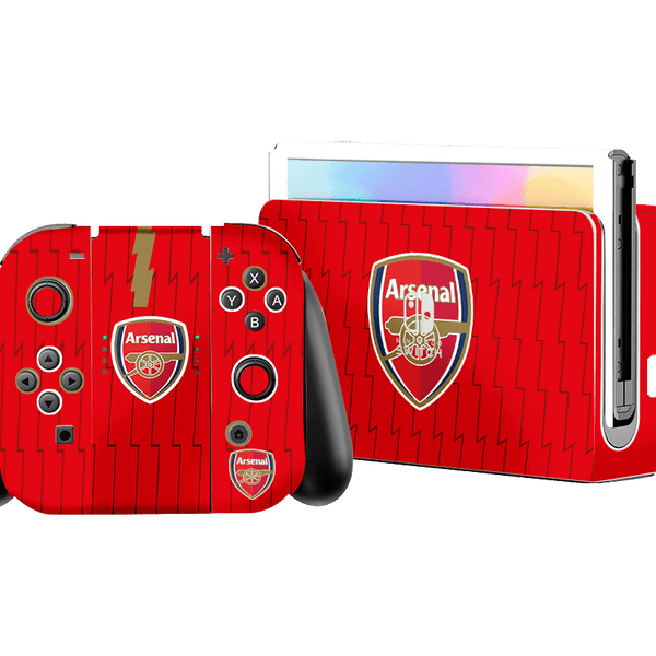 Arsenal Skin Nintendo Switch OLED (2021)
