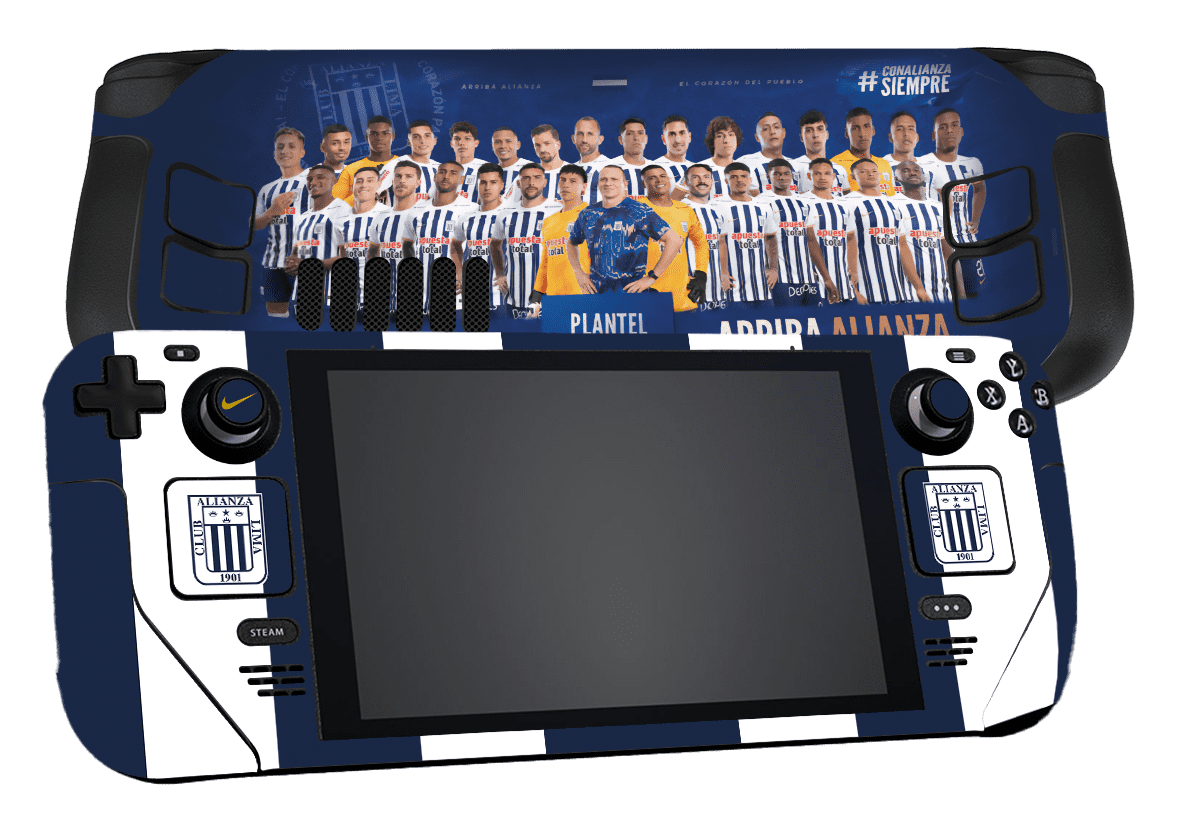 Alianza Lima Steam Deck Handheld Gaming Computer Skin