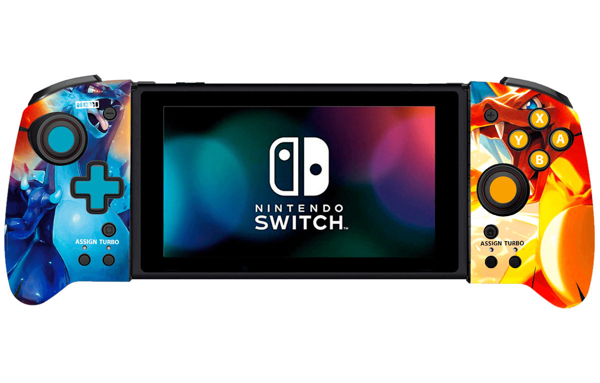 Pokemon Charizard Nintendo Switch Hori Split Pad Pro Skin Xonebrand