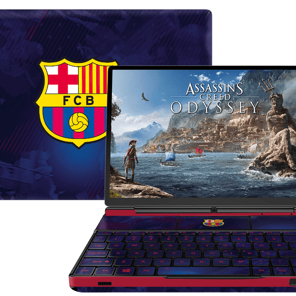 FC Barcelona GPD Win Max 2 Skin Xonebrand