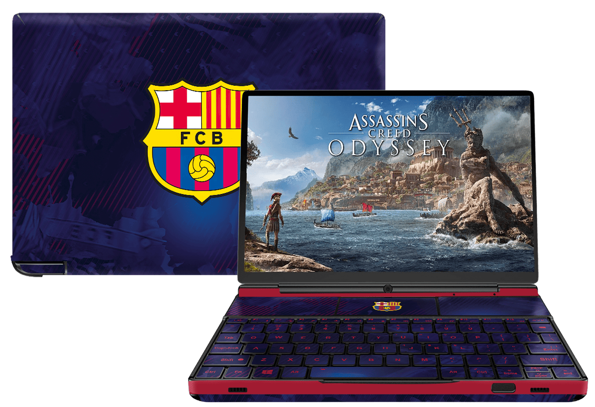 FC Barcelona GPD Win Max 2 Skin Xonebrand