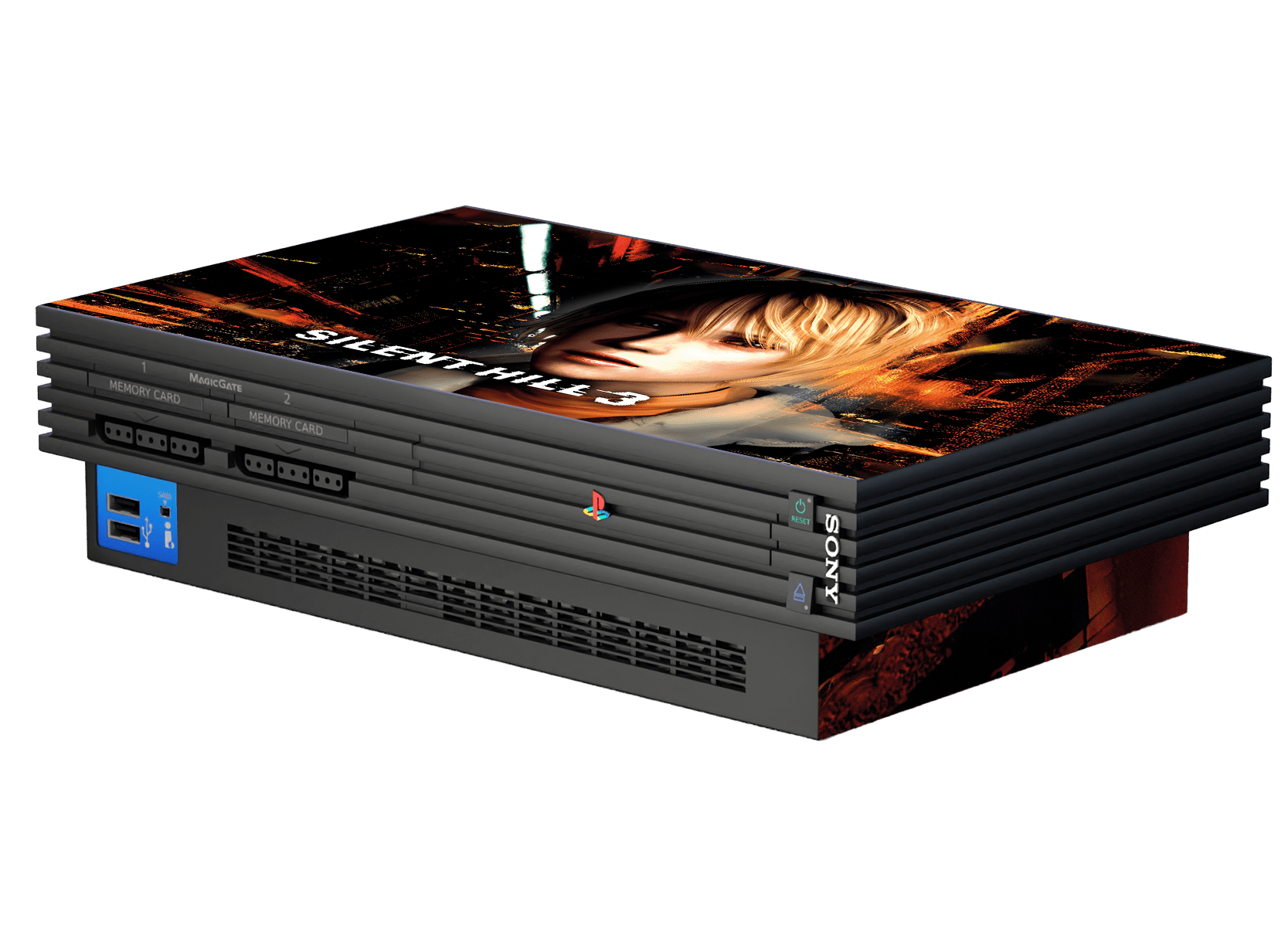 Silent Hill 3 PS2 Fat Bundle Skin