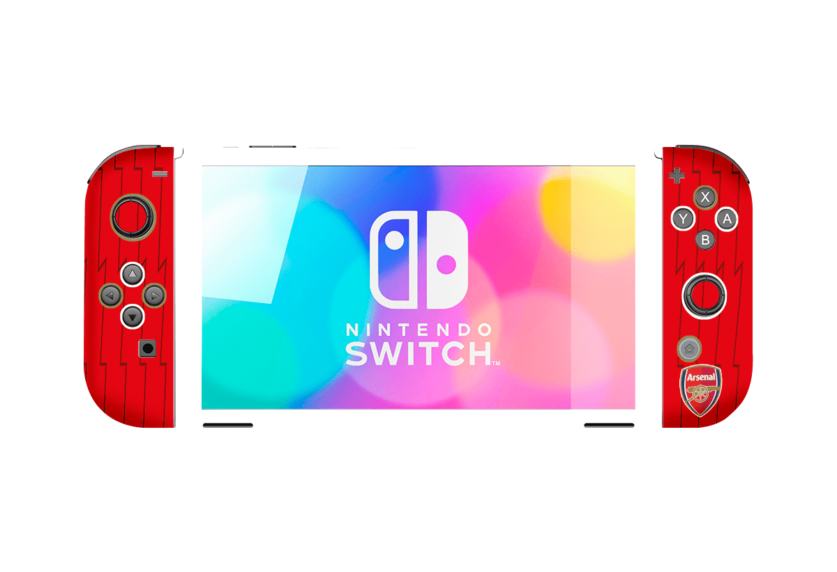 Arsenal Skin Nintendo Switch OLED (2021)