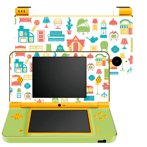 Animal Crossing Skin Nintendo DSi XL (2009) Xonebrand