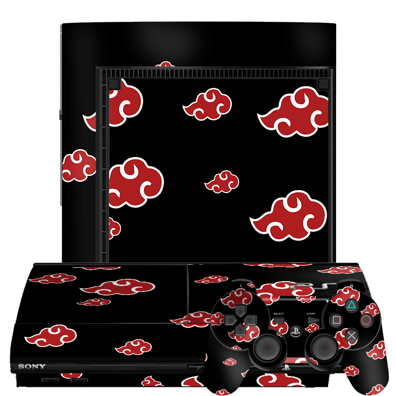 Akatsuki Skin Playstation 3 Super Slim Xonebrand